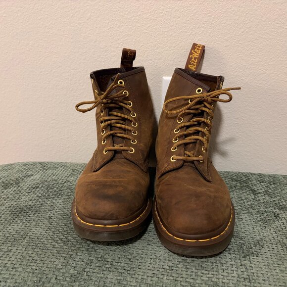 Dr. Martens Shoes - Dr. Martens 1460 Lace Up Boots Brown Size 10W/9M